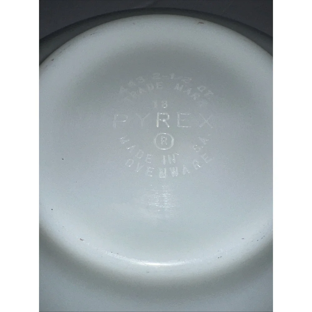 Vintage Pyrex Butterfly Gold 442 443 Cinderella Mixing Nesting Bowl Set